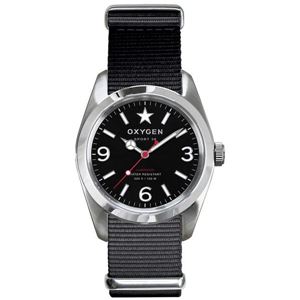 OXYGEN（オキシゲン） 腕時計 Sport 38（スポーツ38） Washington（ワシントン） ブラック