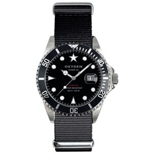 OXYGEN（オキシゲン） 腕時計 Diver 40（ダイバー 40） Moby Dick（モビー ディック） ブラック