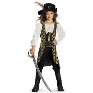 【コスプレ】 disguise Pirate Of The Caribbean ／ Angelica Deluxe Child 10-12 パイレーツ・オブ・カリビアン アンジェリカ キッズ・子供用