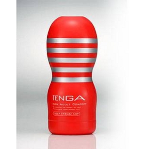 赤TENGA（テンガ） ディープスロート・カップ 特殊な構造が生み出す、DEEPな吸いつき感。